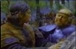 Arthur discovers Kay's sword is missing.